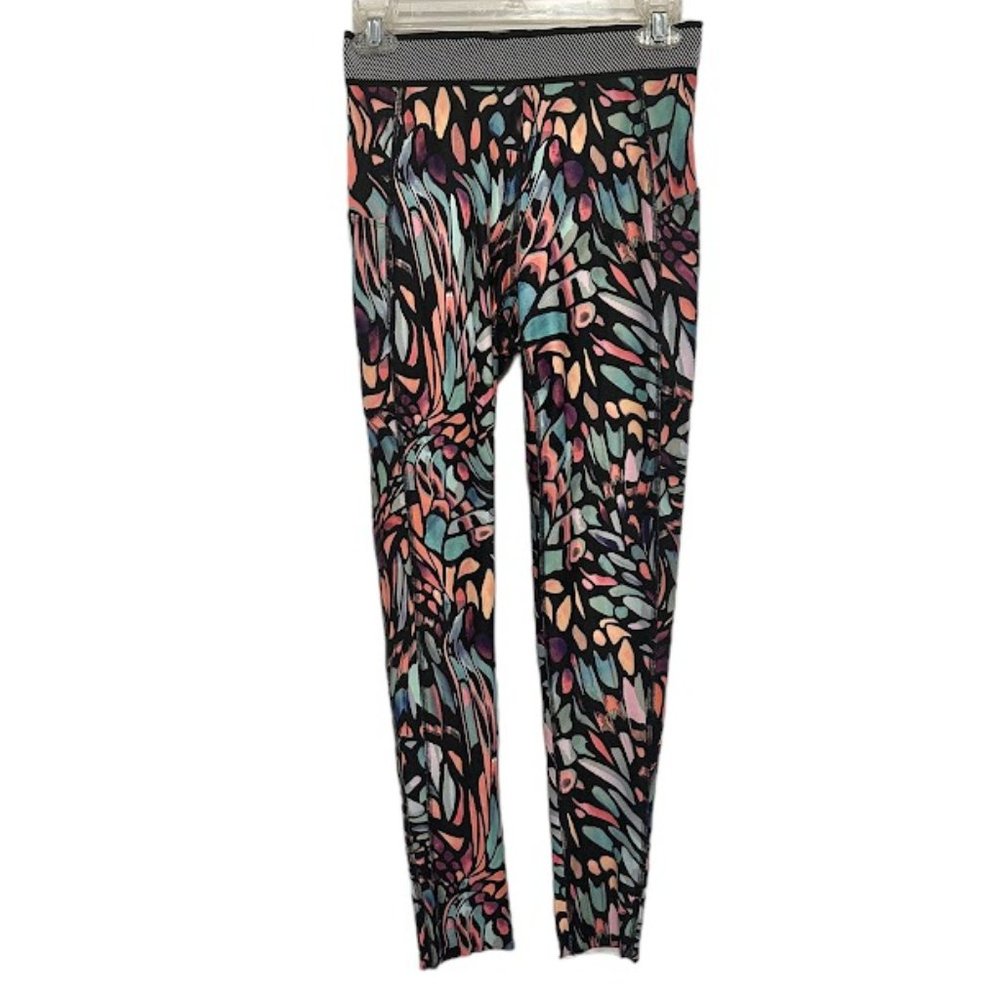 Free People FP Movement High Rise 7/8 Leggings Pocket Leggings Size Small